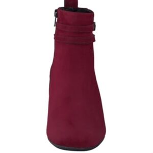 Paul Green Sydney Boot Bordo Suede 7.5 NWB